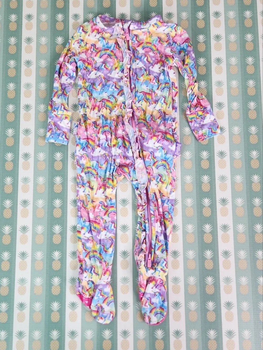 Posh Peanut Lisa Frank Unicorn Pajamas